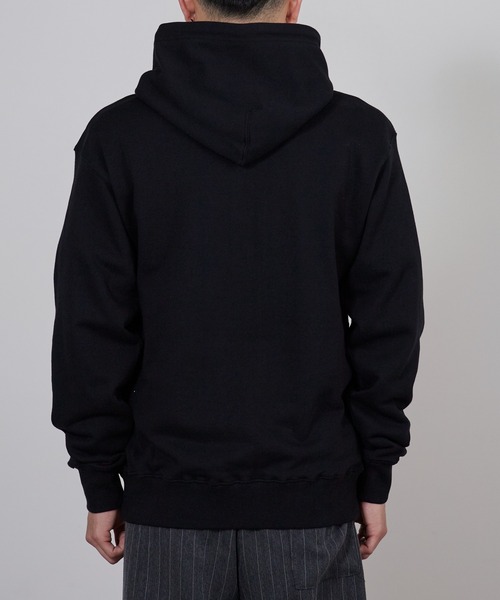 FACETASM（ファセッタズム）の「FACETASM/ファセッタズム × NEW ERA/ニューエラ LOGO Hoodie コラボロゴ カンガルーポケット プルオーバーパーカー 2026年春夏（パーカー・メンズ・ブラック・S/M/L/XL）」の19枚目の写真