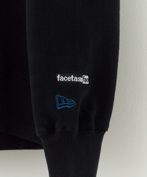 FACETASM（ファセッタズム）の「FACETASM/ファセッタズム × NEW ERA/ニューエラ LOGO Hoodie コラボロゴ カンガルーポケット プルオーバーパーカー 2026年春夏（パーカー・メンズ・ブラック・S/M/L/XL）」の14枚目の写真