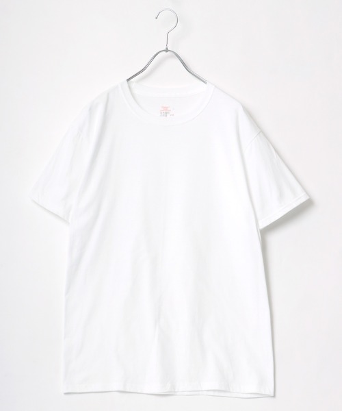 HANES(ヘインズ)の「Hanes(ヘインズ)ベーシックインナーウェア無地半袖Tシャツ3枚組/パックTシャツ3P メンズ(Tシャツ/カットソー・メンズ・ブラック/グレー/ホワイト・M/L/LL)」の17枚目の写真