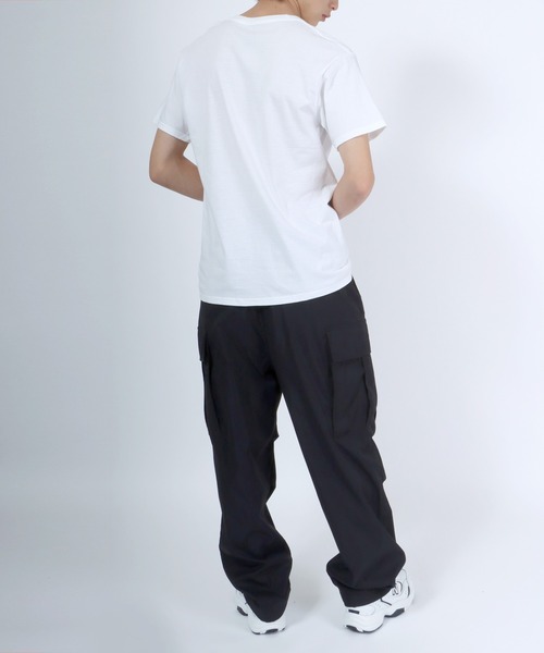 HANES(ヘインズ)の「Hanes(ヘインズ)ベーシックインナーウェア無地半袖Tシャツ3枚組/パックTシャツ3P メンズ(Tシャツ/カットソー・メンズ・ブラック/グレー/ホワイト・M/L/LL)」の9枚目の写真
