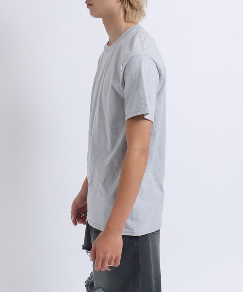HANES(ヘインズ)の「Hanes(ヘインズ)ベーシックインナーウェア無地半袖Tシャツ3枚組/パックTシャツ3P メンズ(Tシャツ/カットソー・メンズ・ブラック/グレー/ホワイト・M/L/LL)」の14枚目の写真