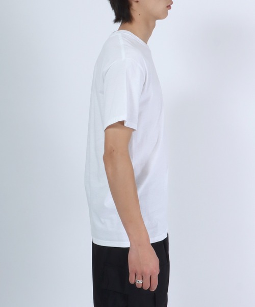 HANES(ヘインズ)の「Hanes(ヘインズ)ベーシックインナーウェア無地半袖Tシャツ3枚組/パックTシャツ3P メンズ(Tシャツ/カットソー・メンズ・ブラック/グレー/ホワイト・M/L/LL)」の5枚目の写真