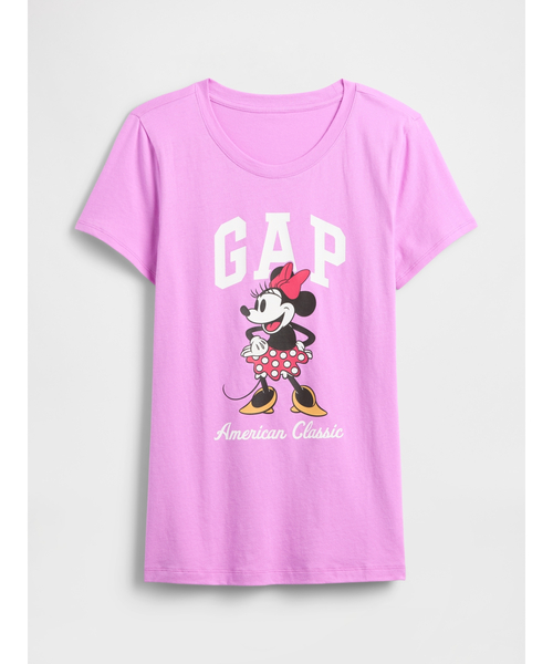 GAP(ギャップ)の「Gap × ディズニー GAPロゴTシャツ(Tシャツ/カットソー・レディース・ベージュ/ピンク/ホワイト・XS/S/M/L/XL/XXS)」の16枚目の写真