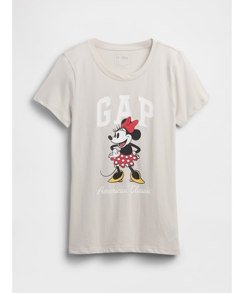 GAP(ギャップ)の「Gap × ディズニー GAPロゴTシャツ(Tシャツ/カットソー・レディース・ベージュ/ピンク/ホワイト・XS/S/M/L/XL/XXS)」の8枚目の写真