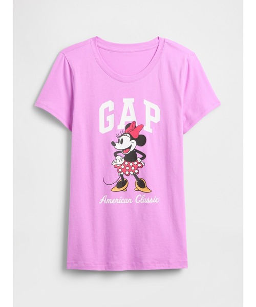 GAP(ギャップ)の「Gap × ディズニー GAPロゴTシャツ(Tシャツ/カットソー・レディース・ベージュ/ピンク/ホワイト・XS/S/M/L/XL/XXS)」の7枚目の写真