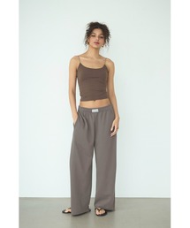 ALEXIA STAM | Logo Patch Sweat Pants /ロゴパッチ スウェットパンツ(スウェットパンツ)