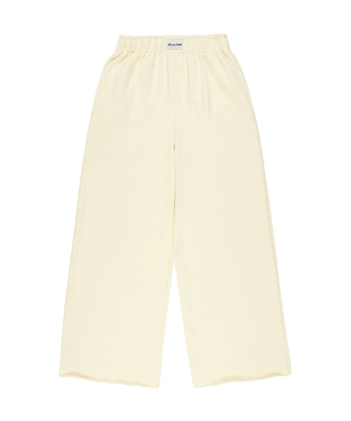 ALEXIA STAM（アリシアスタン）の「Logo Patch Sweat Pants /ロゴパッチ スウェットパンツ（スウェットパンツ・レディース・ホワイト/ブルー/チャコールグレー/イエロー・M/S）」の16枚目の写真