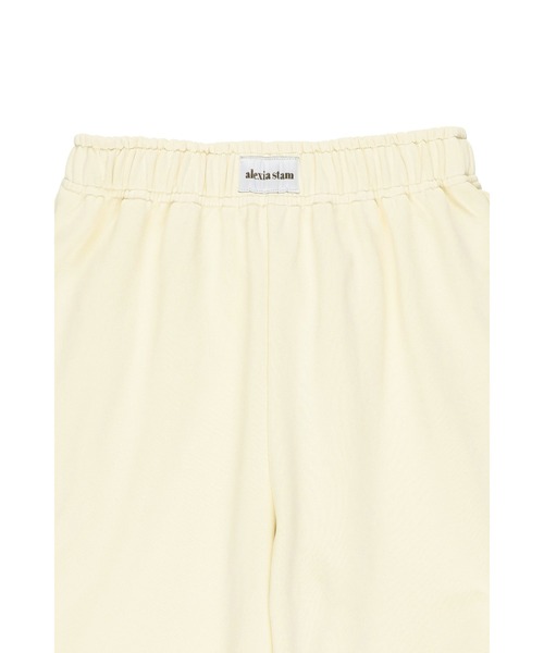 ALEXIA STAM（アリシアスタン）の「Logo Patch Sweat Pants /ロゴパッチ スウェットパンツ（スウェットパンツ・レディース・ホワイト/ブルー/チャコールグレー/イエロー・M/S）」の18枚目の写真