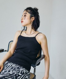 LEPSIM | カップ付きWキャミソール　647443(キャミソール)