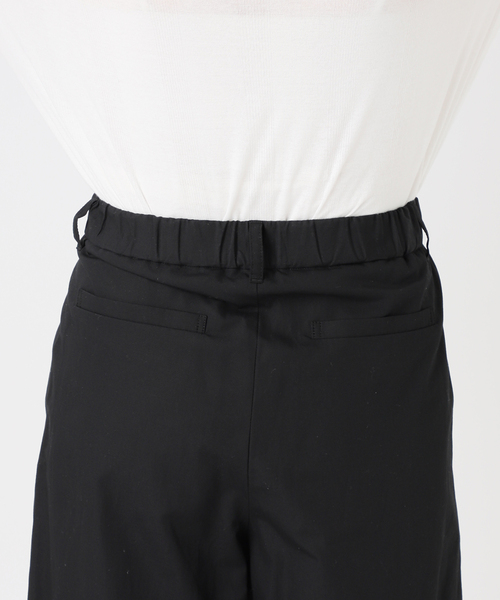 JOURNAL STANDARD relume(ジャーナルスタンダード レリューム)の「コットンリネンタックワイドパンツ(その他パンツ・レディース・ブラック/ブラウン/グレー・36/38)」の8枚目の写真
