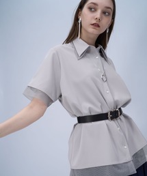 HARE（ハレ）の「チュールレイヤーシャツ(HARE)（シャツ/ブラウス）」