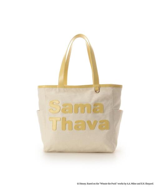 Samantha Thavasa(サマンサタバサ)の「「くまのプーさん」コレクション サマタバパッチワークトート(トートバッグ・レディース・イエロー・FREE)」の3枚目の写真