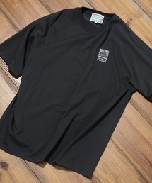 OUTDOOR EXCHANGE（アウトドアエクスチェンジ）の「【OUTDOOR EXCHANGE/アウトドアエクスチェンジ】×【ZERO STAIN/ゼロステイン】コラボ ラグランスリーブ Tシャツ 汗ジミ防止 UVカット 防汚効果 リーフ柄 ブランドロゴ ユニセックス（Tシャツ/カットソー）」