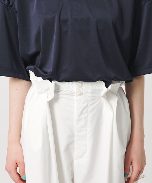 ASTRAET（アストラット）の「＜ASTRAET＞ウエストゴム ギャザーワイドパンツ WHITE（その他パンツ・レディース・ホワイト・00/0/1）」の8枚目の写真