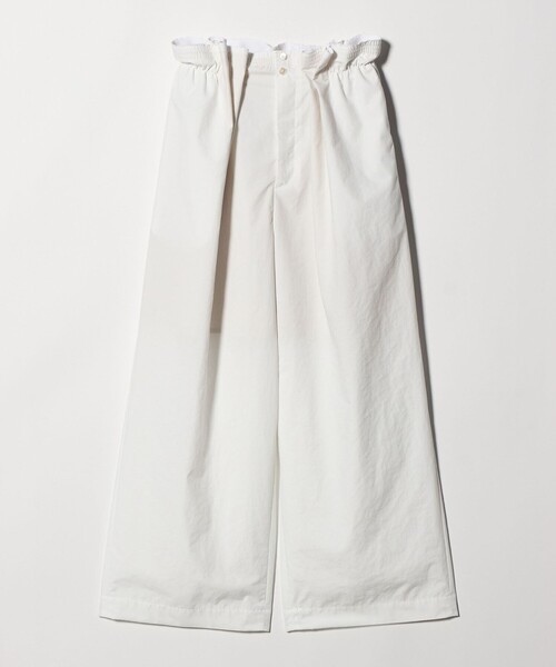 ASTRAET(アストラット)の「<ASTRAET>ウエストゴム ギャザーワイドパンツ WHITE(その他パンツ・レディース・ホワイト・00/0/1)」の9枚目の写真