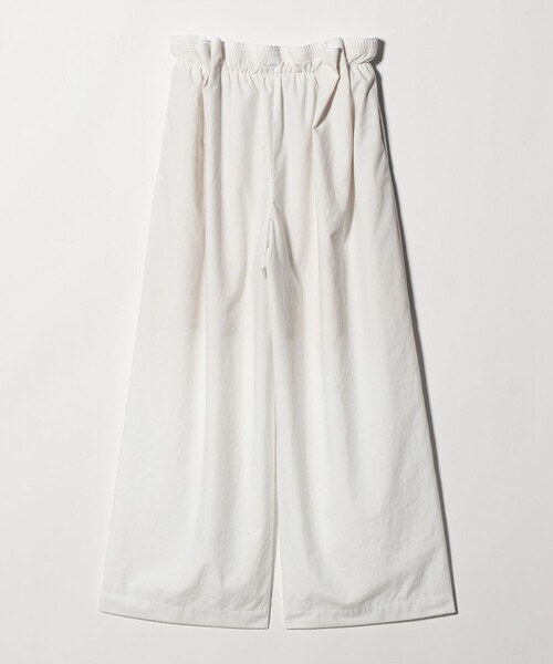 ASTRAET(アストラット)の「<ASTRAET>ウエストゴム ギャザーワイドパンツ WHITE(その他パンツ・レディース・ホワイト・00/0/1)」の10枚目の写真