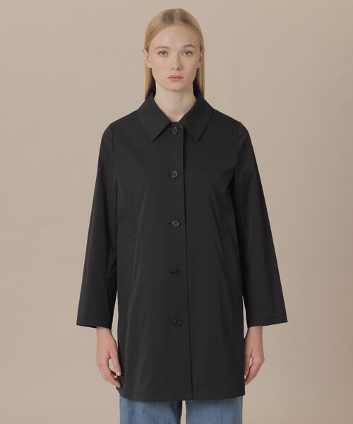 MACKINTOSH LONDON(マッキントッシュ ロンドン)の「【WEB・一部店舗限定】【BANTON/バントン】ステンカラーコート(ステンカラーコート・レディース・グレー系その他/ブラック・40/38)」の5枚目の写真