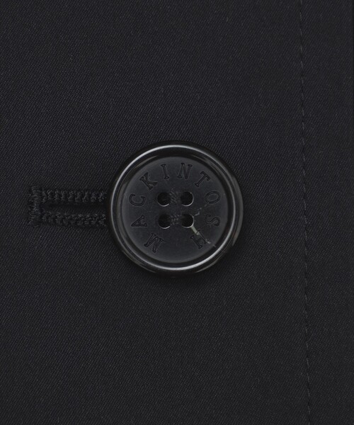 MACKINTOSH LONDON(マッキントッシュ ロンドン)の「【WEB・一部店舗限定】【BANTON/バントン】ステンカラーコート(ステンカラーコート・レディース・グレー系その他/ブラック・40/38)」の9枚目の写真