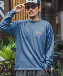 【SIDEWAYSTANCE】ラベルロゴ長袖Tシャツ 70577