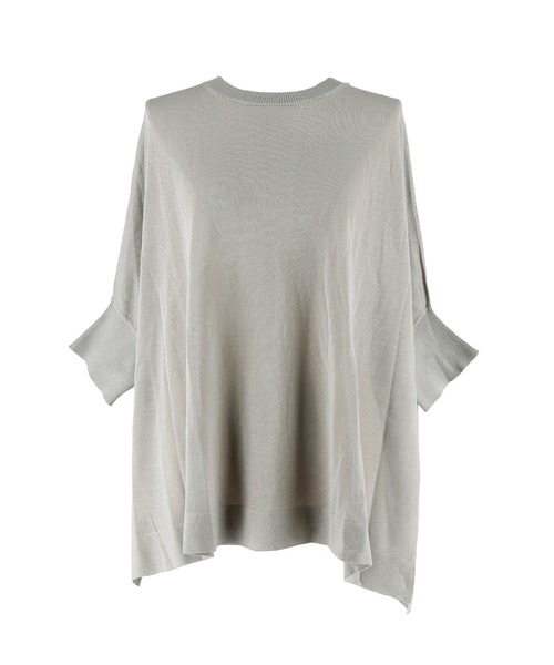 coca(coca)(コカ)の「シアーニットドルマントップス(Tシャツ/カットソー・レディース・ライトグレー/アイボリー・M/L)」の19枚目の写真