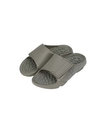 SAINTSATIN（セントサテン）の「フレットむくみ指圧スリッパ_カーキ（サンダル）」