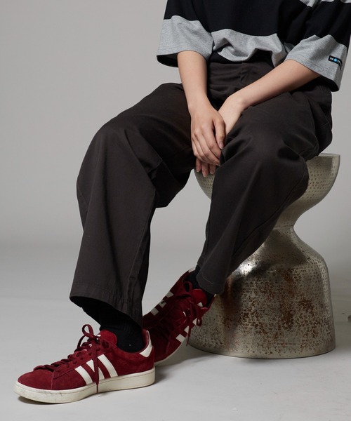 OK YESTERDAY(オッケーイエスタデイ)の「OK YESTERDAY / オーケー イエスタデイ コットンツイルパンツ / COTTON TWILL PANTS 秋 秋服 2026年秋冬(デニムパンツ・メンズ・ブラック/アイボリー/ベージュ・L/M)」の2枚目の写真
