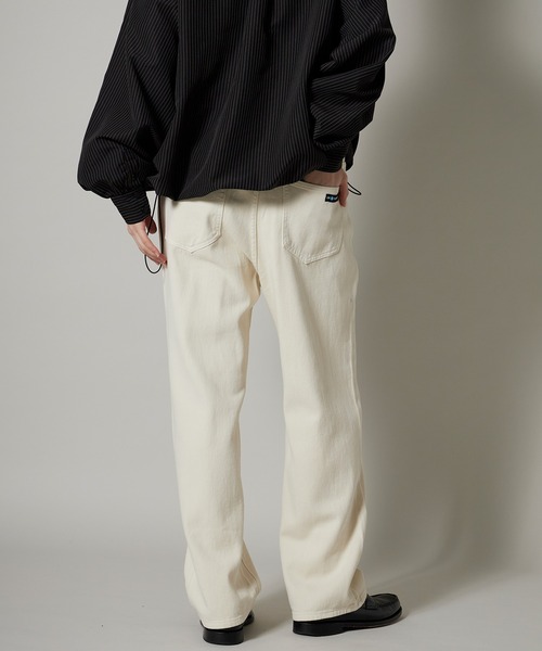 OK YESTERDAY(オッケーイエスタデイ)の「OK YESTERDAY / オーケー イエスタデイ コットンツイルパンツ / COTTON TWILL PANTS 秋 秋服 2026年秋冬(デニムパンツ・メンズ・ブラック/アイボリー/ベージュ・L/M)」の9枚目の写真