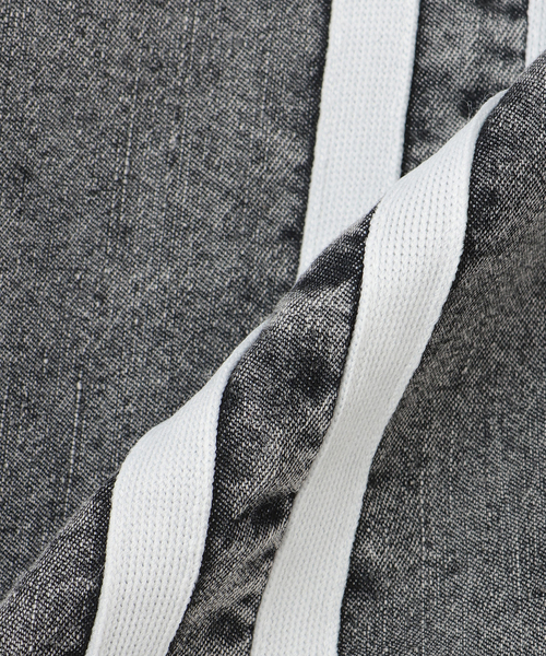minimal（ミニマル）の「【裾ゴム仕様】ライン入りデニムカーゴパンツ（その他パンツ・キッズ・ブラック/ブルー・120cm/110cm/100cm/140cm/130cm）」の20枚目の写真