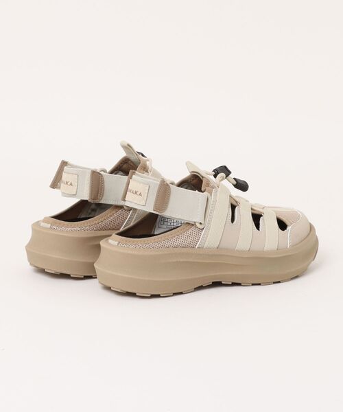 SHAKA(シャカ)の「【SHAKA】シャカ TREK CAMPER GES(トレック キャンパー GES)SK-357(サンダル・レディース・キナリ/ブラック・5/6/7)」の3枚目の写真