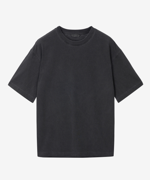 MINDBRIDGE（マインドブリッジ）の「ピグメントオーバーサイズTシャツ - 2カラー MYTS31M1（Tシャツ/カットソー・メンズ・オリーブ/ダークグレー・100/110/95/105）」の4枚目の写真