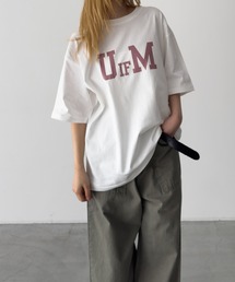 CANAL JEAN（キャナルジーン）の「Lakey Park　U IF M Tシャツ（Tシャツ/カットソー・レディース）」