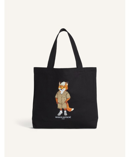 DRESSED FOX TOTE（トートバッグ）｜Maison Kitsune（メゾンキツネ）の