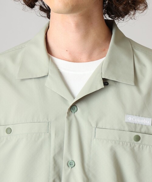 Columbia（コロンビア）の「UVカット Columbia/ クリスタルロック ショートスリーブシャツ /コロンビア（シャツ/ブラウス・メンズ・ブラック/ブラウン/グリーン・L/M/XL/S）」の14枚目の写真