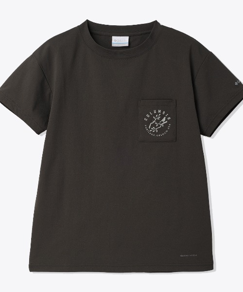 Columbia(コロンビア)の「コロンビア Columbia ウィメンズヤハラフォレストポケットショートスリーブTシャツ(Tシャツ/カットソー・レディース・ダークグレー/アイボリー/ピンク/ブラウン・S/M/L/XL)」の3枚目の写真