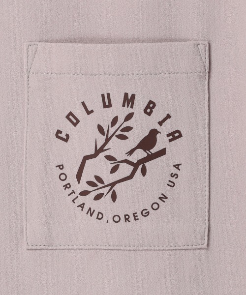 Columbia(コロンビア)の「コロンビア Columbia ウィメンズヤハラフォレストポケットショートスリーブTシャツ(Tシャツ/カットソー・レディース・ダークグレー/アイボリー/ピンク/ブラウン・S/M/L/XL)」の9枚目の写真