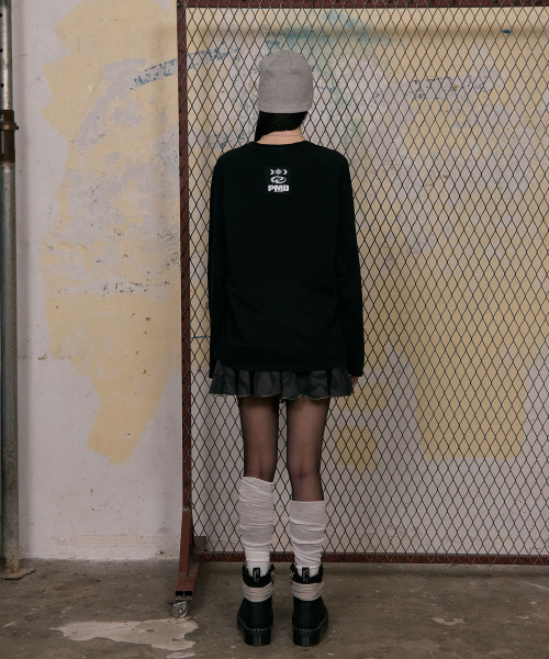 PIMADAZIWIN（ピマダジウィン）の「Dark Label Sulfur T-shirt_3Color（Tシャツ/カットソー・メンズ・チャコールグレー/ブラック/グリーン・MEDIUM/LARGE）」の10枚目の写真