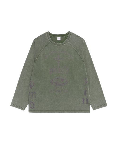 PIMADAZIWIN（ピマダジウィン）の「Dark Label Sulfur T-shirt_3Color（Tシャツ/カットソー・メンズ・チャコールグレー/ブラック/グリーン・MEDIUM/LARGE）」の14枚目の写真