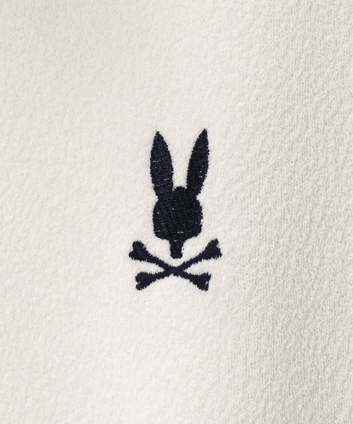 Psycho Bunny(サイコバニー)の「ジョーゼット風 リラックスポロシャツ(ポロシャツ・メンズ・ネイビー/ホワイト/チャコールグレー・LARGE/X-LARGE/MEDIUM)」の8枚目の写真