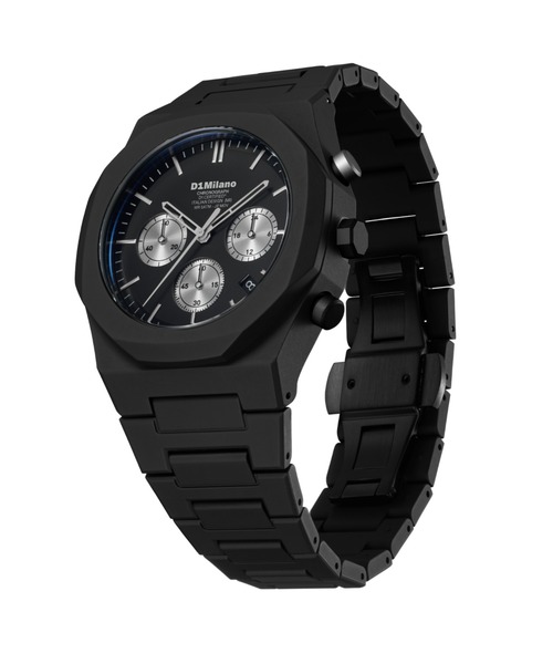 D1 MILANO（ディーワンミラノ）の「「D1 MILANO/ディーワン ミラノ」POLYCHRONO　ポリクロノ - ギルデッド（アナログ腕時計・メンズ・ブラック×ゴールド/ブラック×ベージュ/ブラック×シルバー・FREE）」の12枚目の写真