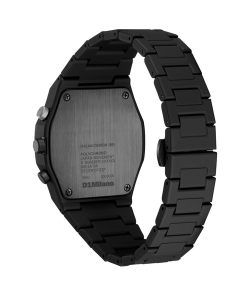 D1 MILANO（ディーワンミラノ）の「「D1 MILANO/ディーワン ミラノ」POLYCHRONO　ポリクロノ - ギルデッド（アナログ腕時計・メンズ・ブラック×ゴールド/ブラック×ベージュ/ブラック×シルバー・FREE）」の13枚目の写真