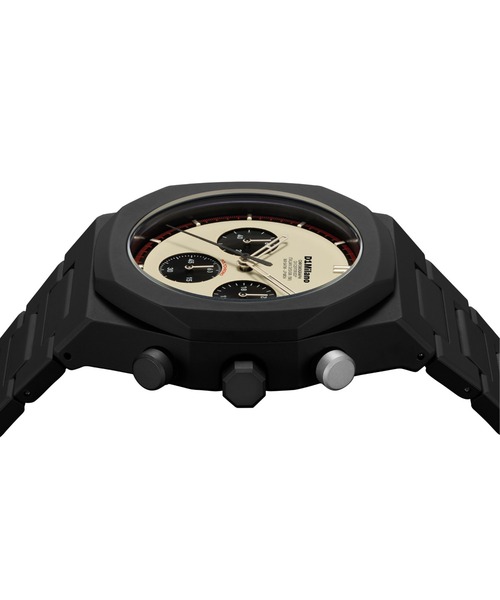 D1 MILANO（ディーワンミラノ）の「「D1 MILANO/ディーワン ミラノ」POLYCHRONO　ポリクロノ - ギルデッド（アナログ腕時計・メンズ・ブラック×ゴールド/ブラック×ベージュ/ブラック×シルバー・FREE）」の6枚目の写真