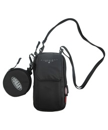 CONART（コナート）の「[CONART x FIRE FIRST]コーティングPOLY 2WAY縦型モバイルショルダー/ウェストポーチ（ミニポーチ付き）（ショルダーバッグ）」