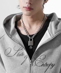 ROSEN KREUZ（ローゼンクロイツ）の「【Rosen Kreuz】SEALED FAITH PADLOCK NECKLACE / 【ローゼンクロイツ】シールドフェイスロックネックレス＜着用動画あり＞（ネックレス）」
