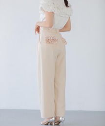 フラップポケットパールワイドパンツ（その他パンツ）｜Fit more