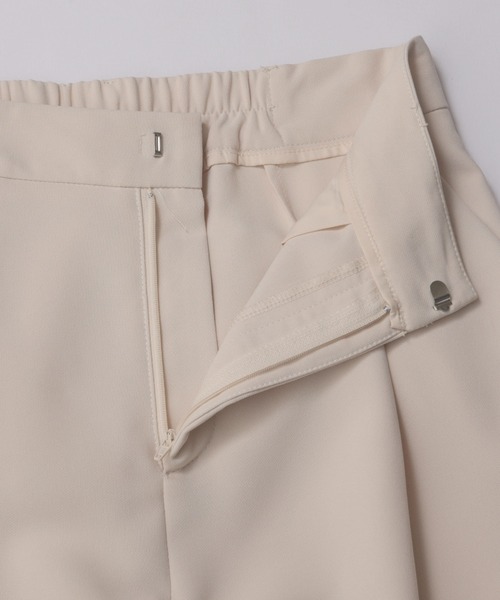 Fit more(フィットモア)の「バックポケットフリルワイドパンツ(その他パンツ・レディース・アイボリー/ホワイト/ブラック・S/PS/M)」の15枚目の写真