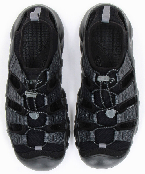 KEEN（キーン）の「KEEN/キーン メンズ ハイパーポート エイチツー サンダル [USサイズ 8~10] / ブラック（サンダル・メンズ・ブラック・8/9/10）」の2枚目の写真