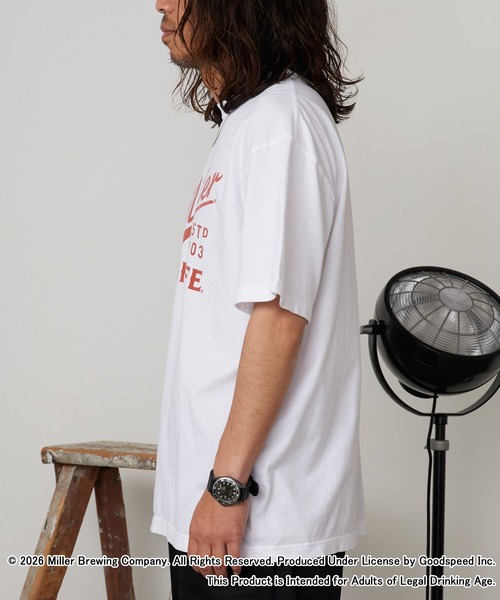 GOOD ROCK SPEED(グッドロックスピード)の「GOOD ROCK SPEED/グッドロックスピード Miller 秋 秋服 2026年秋冬(Tシャツ/カットソー・メンズ・ホワイト・M/L/XL)」の16枚目の写真