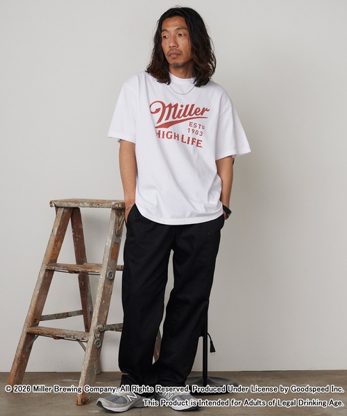 GOOD ROCK SPEED(グッドロックスピード)の「GOOD ROCK SPEED/グッドロックスピード Miller 秋 秋服 2026年秋冬(Tシャツ/カットソー・メンズ・ホワイト・M/L/XL)」の8枚目の写真