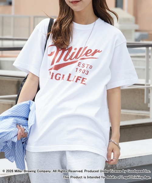 GOOD ROCK SPEED(グッドロックスピード)の「GOOD ROCK SPEED/グッドロックスピード Miller 秋 秋服 2026年秋冬(Tシャツ/カットソー・メンズ・ホワイト・M/L/XL)」の14枚目の写真