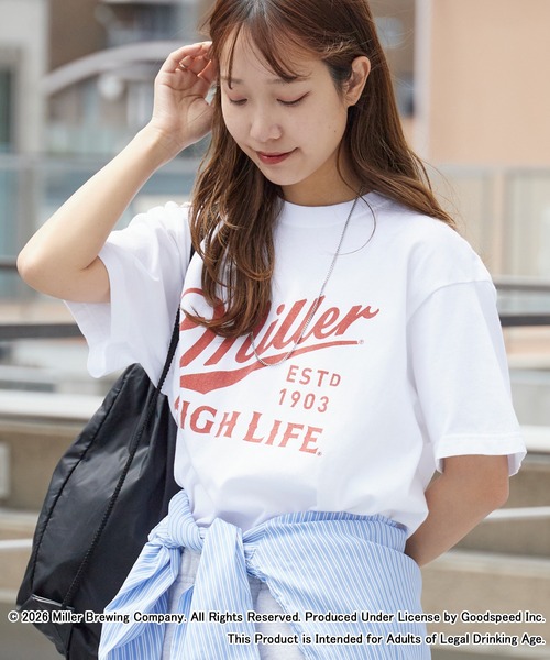 GOOD ROCK SPEED(グッドロックスピード)の「GOOD ROCK SPEED/グッドロックスピード Miller 秋 秋服 2026年秋冬(Tシャツ/カットソー・メンズ・ホワイト・M/L/XL)」の12枚目の写真